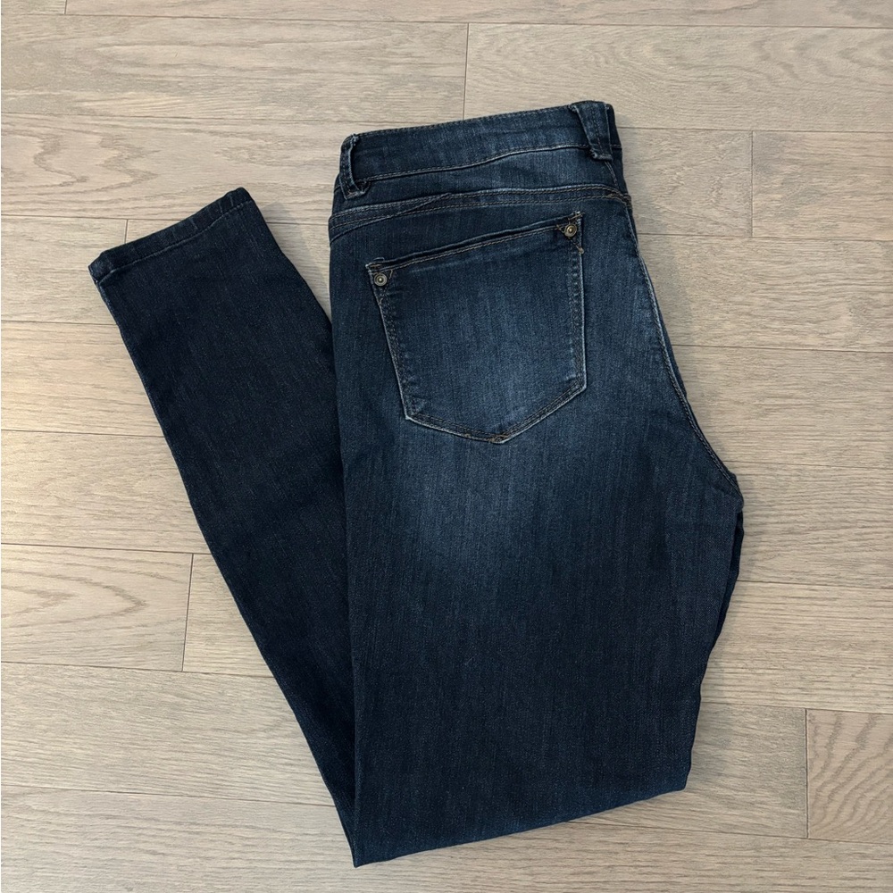 Nordstrom Wit & Wisdom Super Smooth Stretch Denim Skinny Jeans - Size 8